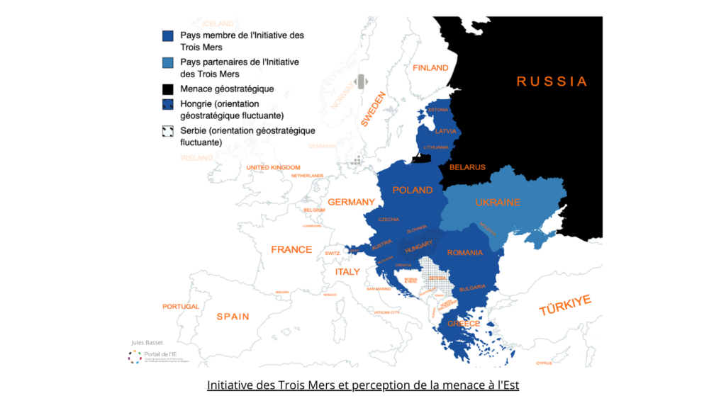 "Initiative des Trois Mers" et perception de la menace à l'Est 