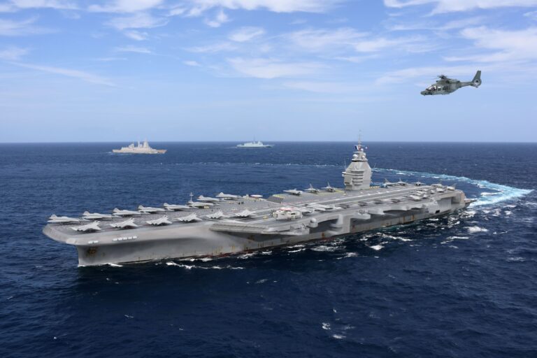Catapulte électromagnétique EMALS du PANG, futur porte-avions France Libre